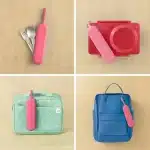 OmieBox UP Pod Set de Cubiertos de Acero Inoxidable - Rosado - Imagen 6