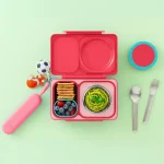 OmieBox UP Pod Set de Cubiertos de Acero Inoxidable - Rosado - Imagen 5