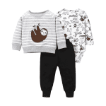 Conjunto de 3 Piezas Oso Perezoso