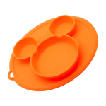 Plato de silicona Mickey Anaranjado - Imagen 2