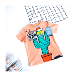 POLO NIÑO CACTUS