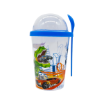 Porta Yogurt Hot Wheels 450ml