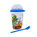 Porta Yogurt Hot Wheels 450ml - Imagen 3