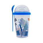 Porta Yogurt Hot Wheels 450ml - Imagen 2