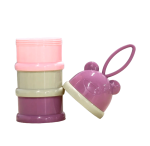 Contenedor Para Leche en Polvo de Bebés Estilo Ranita Morado - Imagen 2