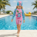 Ropa de Baño Enterizo de Stitch para Niñas - Protección UV50+