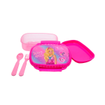 Taper Barbie 600ml con cubiertos - Imagen 4