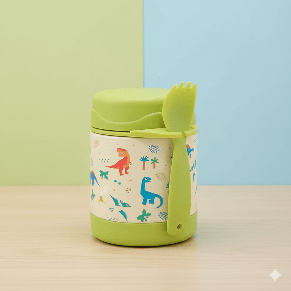 termo-comida-dinosaurio-la-mirilla-kids.png Termo de Comida 325 ml Dinosaurio para Niños | La Mirilla Kids - Imagen 1