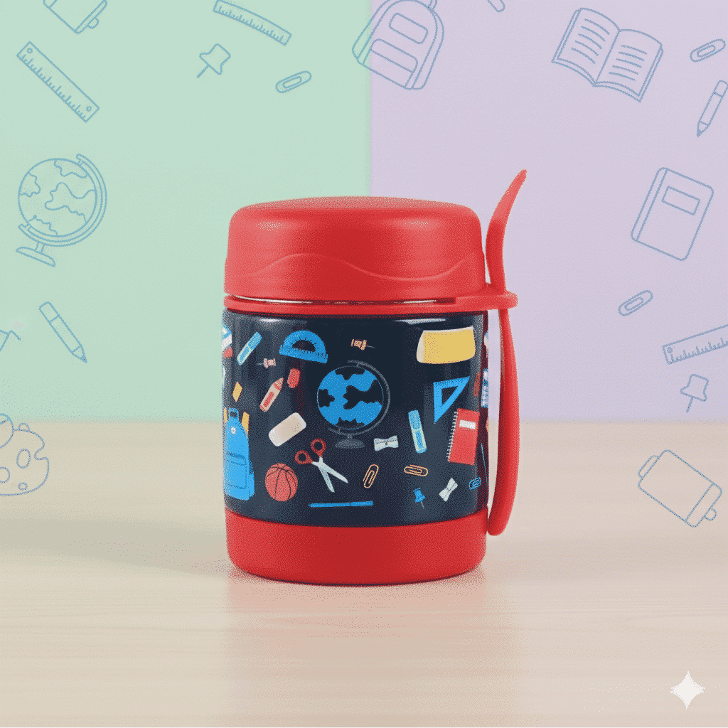 termo-comida-school-la-mirilla-kids.png Termo de Comida 325 ml School para Niños | La Mirilla Kids - Imagen 1