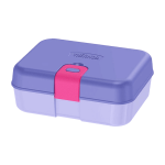Lonchera Modular Thermos Lila para Niñas: Organizador Escolar Libre de BPA - Imagen 4