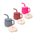 VASO SILICONA DOBLE TAPA