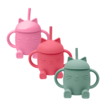 VASO SILICONA DE GATITO