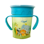 Vaso 360 Celeste Animales