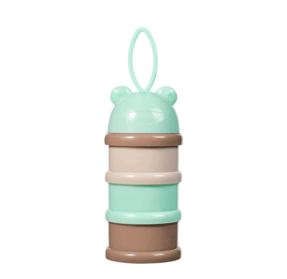 verde-1.png Contenedor Para Leche en Polvo de Bebés Estilo Ranita - Imagen 1