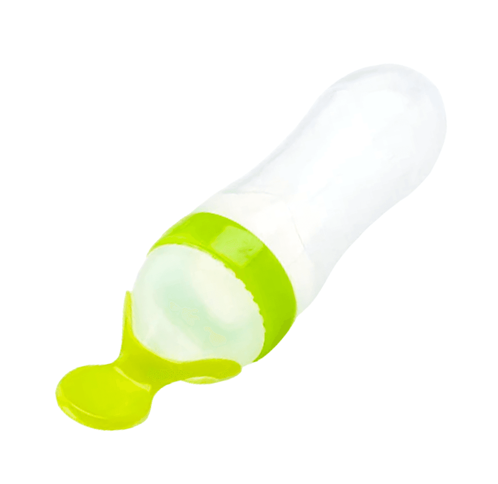 verde.png BIBERÓN DE SILICONA PARA PAPILLA VERDE - Imagen 1