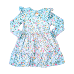 Vestido floreado para  niña