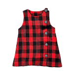 Vestido Rojo a Cuadros con Blusa - Imagen 4