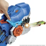 Pista Hot Wheels Remolque Tiburón T-Rex con Lanzador y Come Autos - Imagen 5