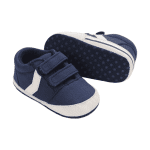 ZAPATITOS BEBÉ SUELA BLANDA AZUL MARINO - Imagen 5