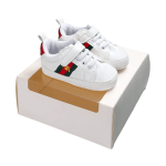 ZAPATITOS BEBÉ SUELA BLANDA BLANCO GUCCI