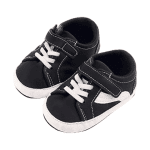 ZAPATITOS BEBÉ SUELA BLANDA NEGRO