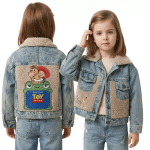 Casaca Jean Toy Story para Niña con Carnerito Beige - Imagen 4
